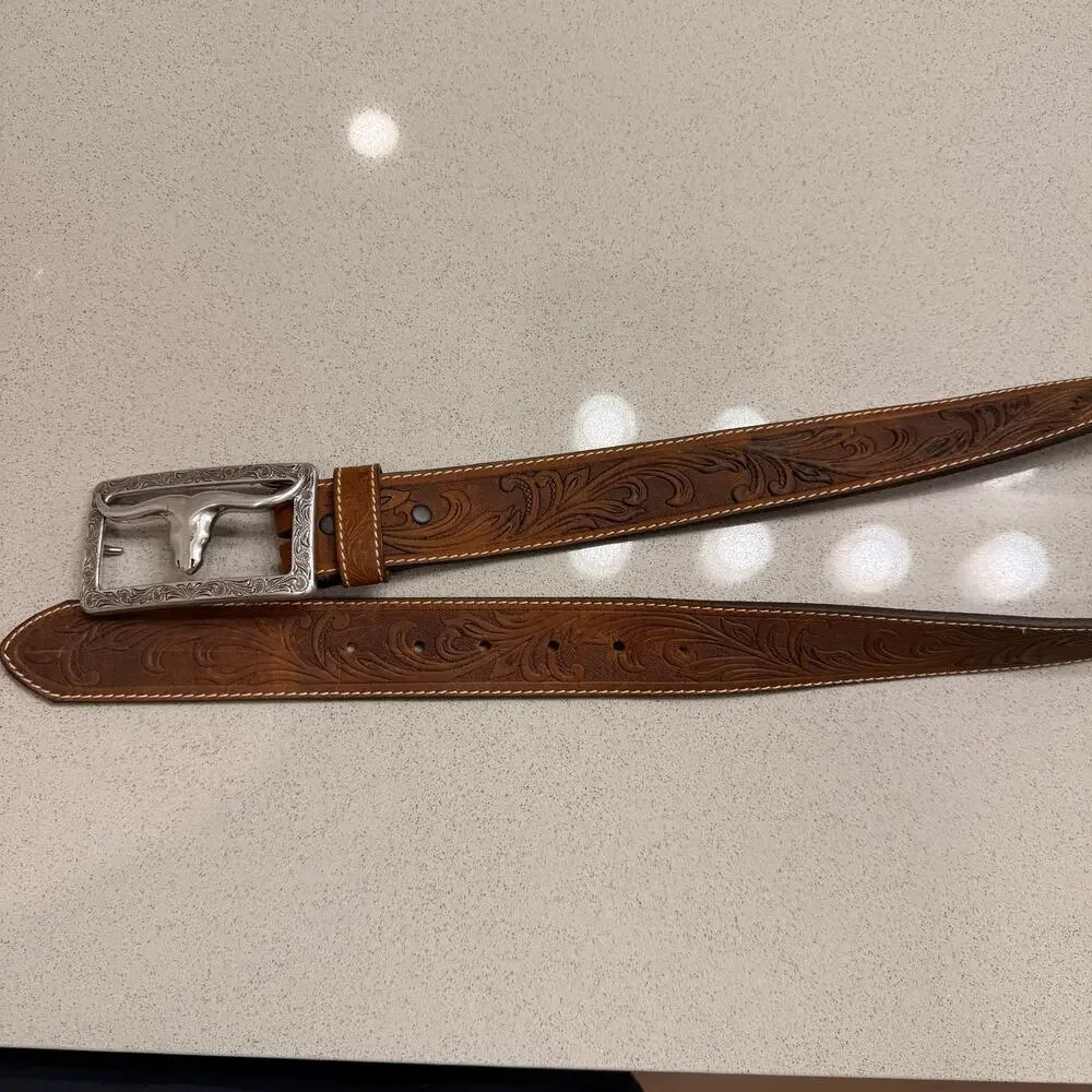 Tony Lama Leather Belt